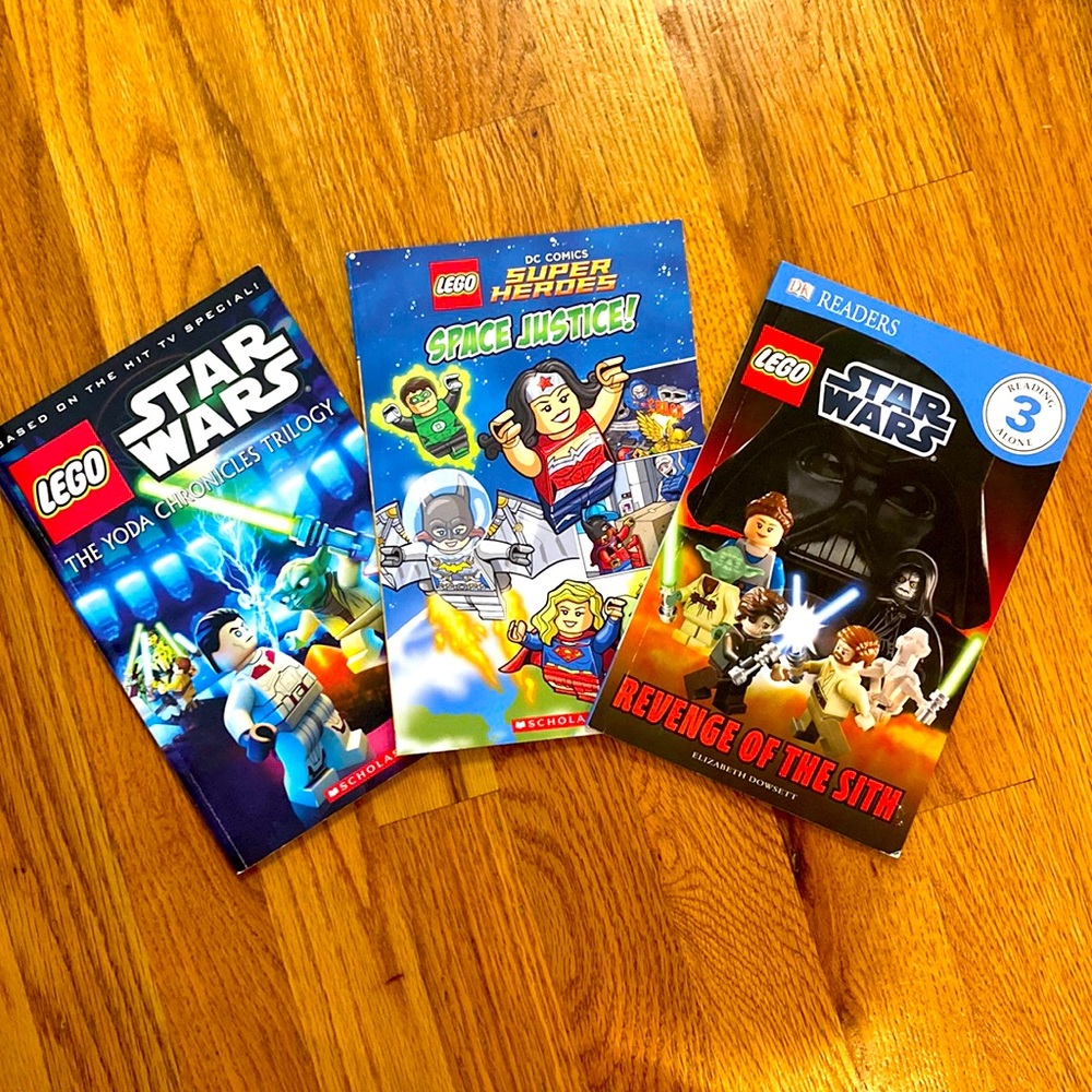 Star Wars and Dc Comics Early Readers (LEGO)